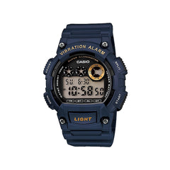 Casio men's digital watch Blue Resin Band | W-735H-2AVDF