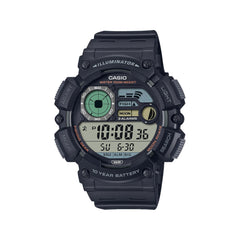 Casio Digital Watch Black Resin 100m | WS-1500H-1AVDF