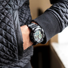 Casio Digital Watch Black Resin 100m | WS-1500H-1AVDF