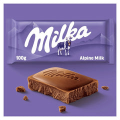 Milka Alpine Milk Chocolate Tablet 98g | 290894