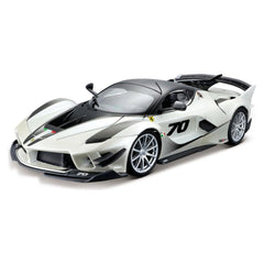 Bburago Ferrari FXX-K Evo #70 1:18 Die-Cast Model Car - White