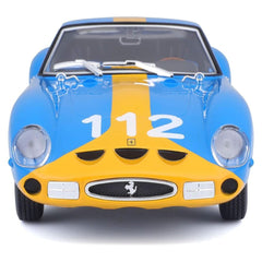 Bburago Ferrari 250 GTO #112 1:24 Die-Cast Model Car - Blue