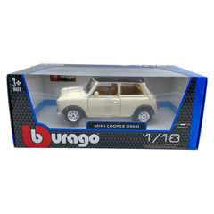 Bburago Mini Cooper 1969 1:18 Die-Cast Model Car