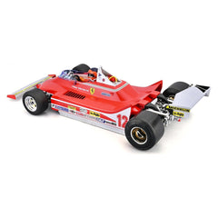 Bburago Ferrari 312 T4 #12 Gilles Villeneuve 1979 1:18 Die-Cast Model Car - South African Grand Prix Winner