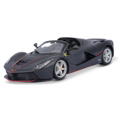 Bburago Ferrari LaFerrari Aperta 1:24 Die-Cast Model Car - Black