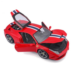 Bburago Ferrari 458 Speciale 1:18 Die-Cast Model Car - Red