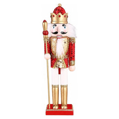 Christmas Nutcracker King Decoration - Red & Green Variants | ALTN6001A / ALTN6001B