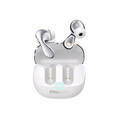 Promate Wireless Earbuds BT with Charging Case High Definition - White | BATON