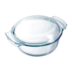 Pyrex Glass Round Casserole, 4.9L, PY 118A000