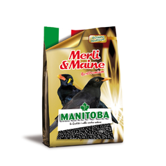 Manitoba Merli & Maine (BEO) Black Pellet Bird Food 1Kg | 4257/1