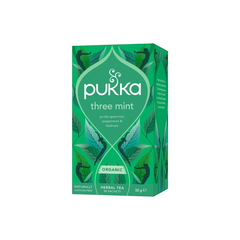 Pukka Organic Three Mint Herbal Tea 20 Tea Bags | 298019
