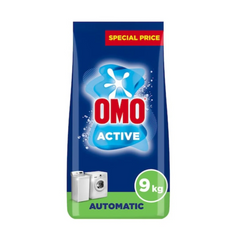 Omo Anti Bacterial Automatic Active Laundry Powder 9kg | 289454