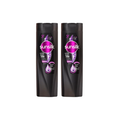 Sunsilk Black Shine Shampoo 350ml + Free Hair Oil 75ml | 281629