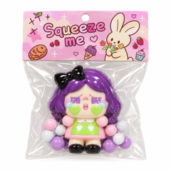 Decompression Squeeze Doll Toy - Purple | AL1103-PURPLE