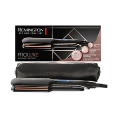 Remington PROluxe Midnight Wide Plate Hair Straightener | S9150B E51