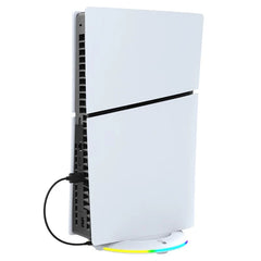 IPEGA PS5 and PS5 Slim RGB Vertical Stand - White