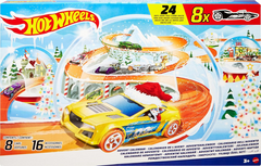 Hot Wheels 2024 Advent Calendar with 8 1:64 Scale Cars