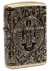 Zippo Armor St. Benedict Design Lighter | 29719