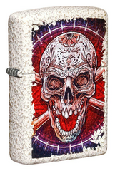 Zippo Skull Design Mercury Glass Windproof Lighter | 49410
