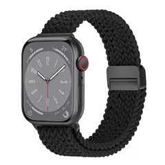WIWU 42/44/45/49 Nylon Braided Magnetic Watch Band Wi-WB004 Black | WB004-BLK