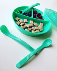 Twistshake Divided Plate 6+m Pastel , Green | 78171