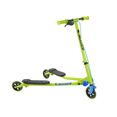 Yvolution YFliker A1 Air 2018 Refresh Scooter – Green/Blue | 101056