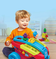 MEGA BLOKS Shape Sorting Wagon Building Set | FVJ47