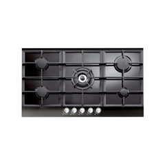 Sensus 90cm Gas Hob - Black | SMI5G1T90SICIB
