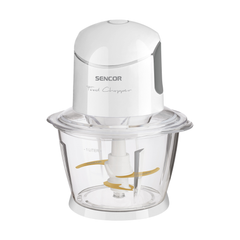 Sencor Food Chopper with Glass Bowl & 4 Blades - 800W | SCB5100WH-MEG2