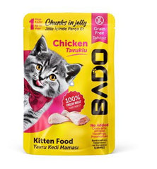 Bado Wet Kitten Cat Food Chunks with Chicken | 9061461
