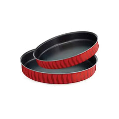 Tefal Les Specialistes 34/38 cm Kebbe Oven Dish Set, Red, Aluminium | J5716883