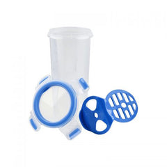 Tefal Master Seal Fresh Mixing Jug Food Storage, Clear/Blue, 0.5 Litre | K3023212