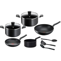 Tefal Super Cook 10 pieces Set - Titanium Coating | B459SA85