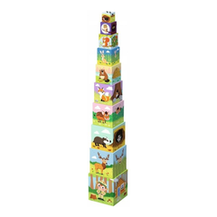 Trefl Kids Forest Puzzle Cubes - 10 Pieces | 61796