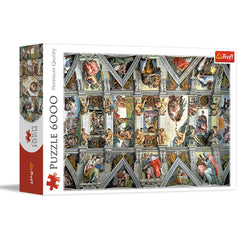 Trefl Puzzle: Sistine Chapel Ceiling - 6000 Pieces | 65000