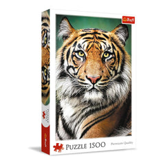 Trefl Puzzle: Portrait of a Tiger - 1500 Pieces | 26204