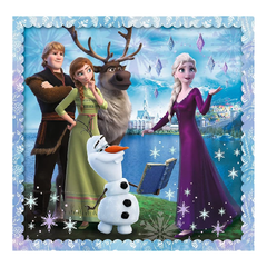 Trefl 3-in-1 Frozen Puzzle - 20 to 50 Pcs | 34853