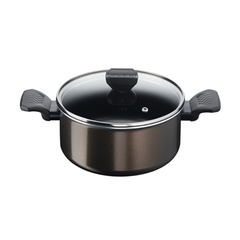 Tefal G6 Easy Cook and Clean Stewpot 20cm with Glass Lid | B5544402