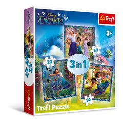 Trefl 3-in-1 Disney Encanto Puzzle - 20 to 50 Pcs | 34866