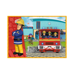 Trefl 4-in-1 Brave Fireman Sam Puzzle - 35-70 Pcs | 34387