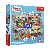 Trefl أحجية 4 في 1 توماس والأصدقاء | 34619