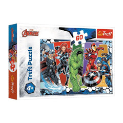Trefl The Avengers Heros Puzzles - 60 Pcs | 17357