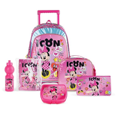 Minnie 6-in-1 14" Trolley School Bag | 478147