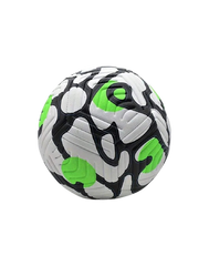 Kids Soccer Football Ball - White, Black & Green | L110