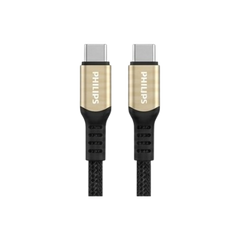 Philips USB-C to USB-C Cable 60W 1m - Black | DLC5001CB/70