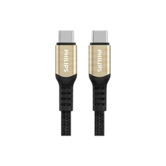 Philips USB-C to USB-C Cable 60W 1m - Black | DLC5001CB/70