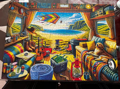 Trefl Premium Plus Quality - Tea Time: Camper Travel 1000-Piece Jigsaw Puzzle | 10851