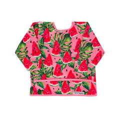Twistshake Long Sleeve Bib - Watermelon | 78512