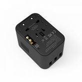 WiWU UA-303 Universal Plug Adapter - Black | UA-303B