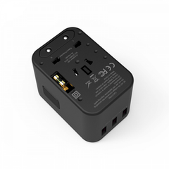 WIWU Universal Adapter UA-303 Black | UA-303-BLK